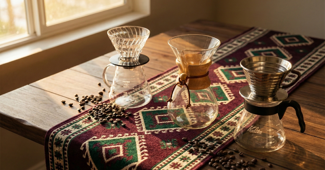Pour-Over Perfection: Your Guide to Mastering V60, Chemex & Kalita Wave